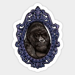 Mammal Cameo: Silverback Gorilla (The Patriarch) Sticker